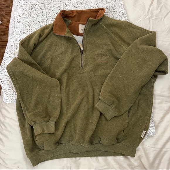 Used Lake Tahoe golf course quarter zip pullover sweater - Picture 8 of 16